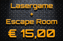 LASERGAME + ESCAPE ROOMss